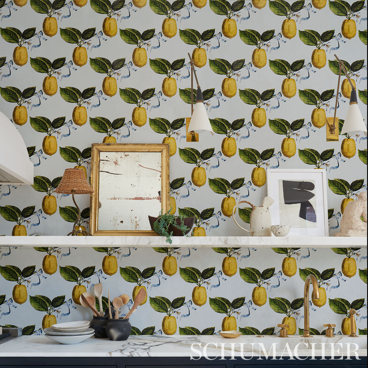 Schumacher Le Citron Sky Wallpaper 5014281