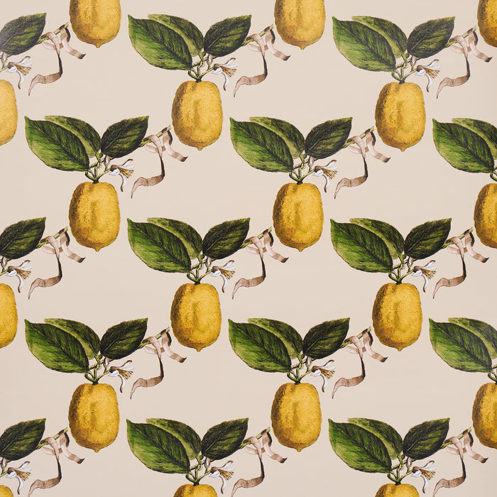 Schumacher Le Citron Natural Wallpaper 5014282