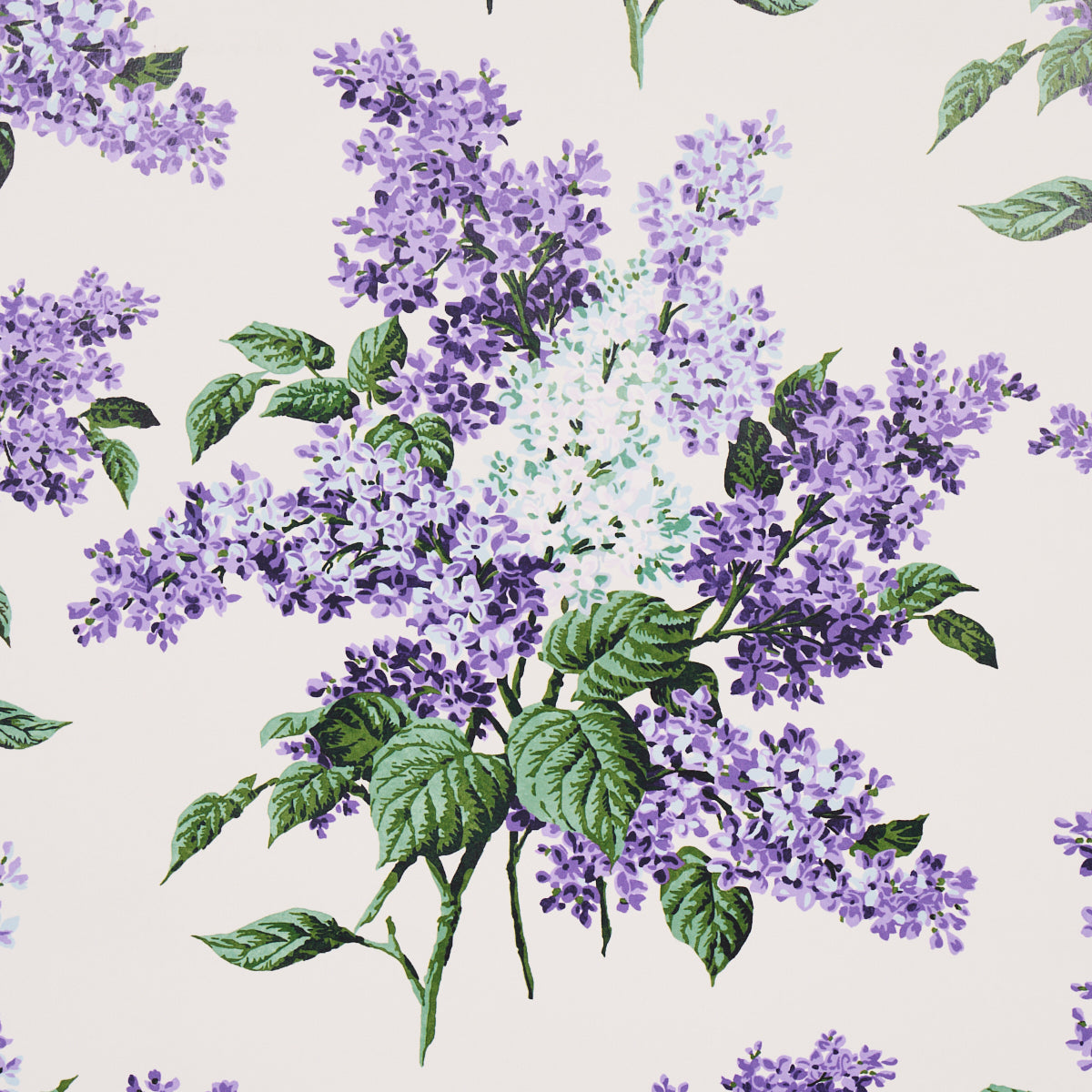 Schumacher Proust's Lilacs Purple Wallpaper 5014310