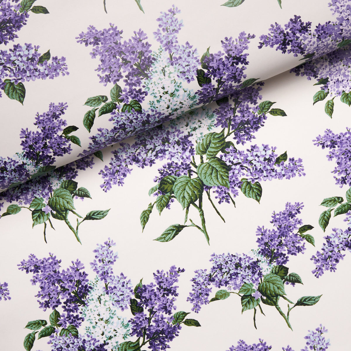 Schumacher Proust's Lilacs Purple Wallpaper 5014310