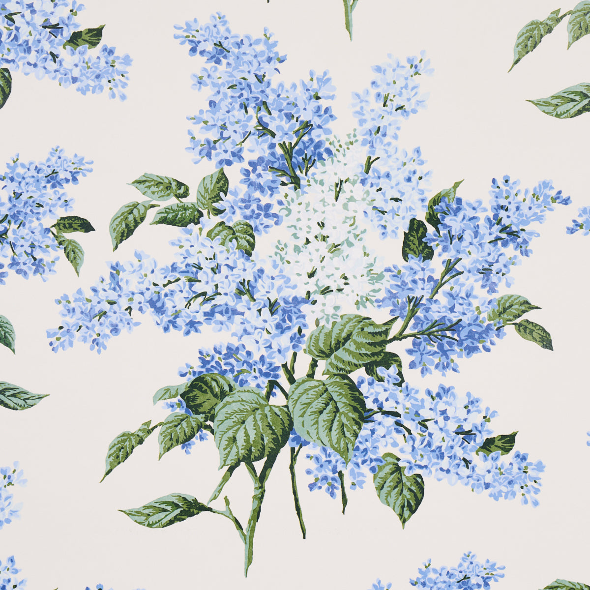 Schumacher Proust's Lilacs Blue Wallpaper 5014311