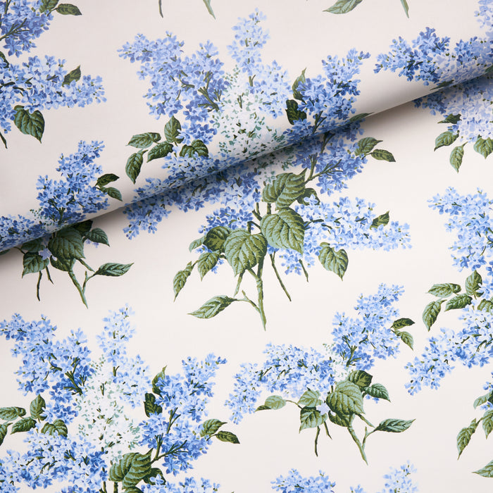 Schumacher Proust's Lilacs Blue Wallpaper 5014311