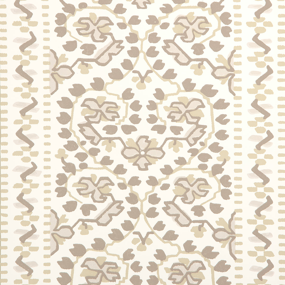 Schumacher Jasmine Neutral Wallpaper 5014342