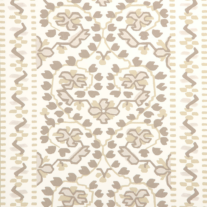 Schumacher Jasmine Neutral Wallpaper 5014342