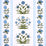 Schumacher Poppy Stripes Blue Wallpaper 5014451