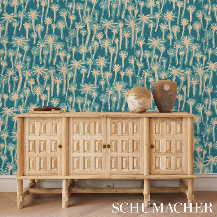 Schumacher Palmitas Bahama Wallpaper 5014601