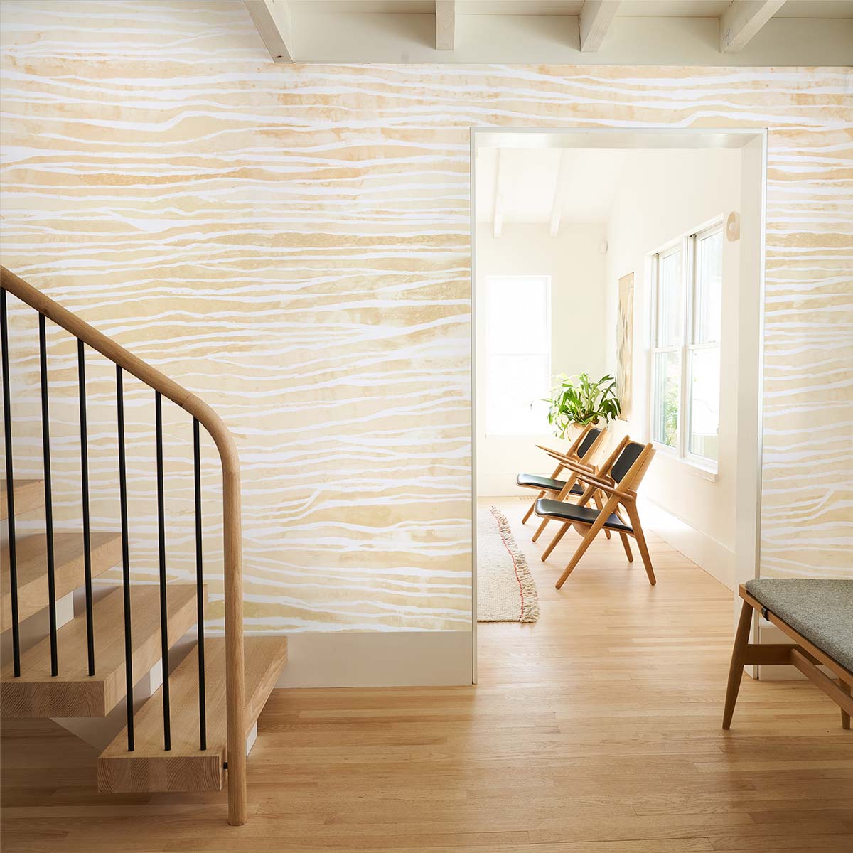 Schumacher Terra Panel Set Erosion Wallpaper 5014703