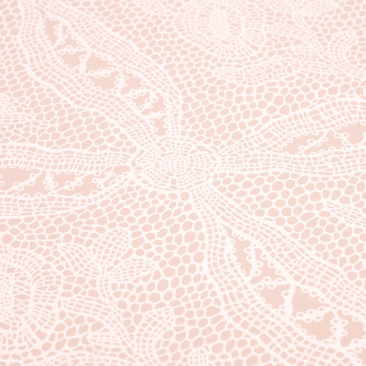 Schumacher Cosette Lace Blush Wallpaper 5014720