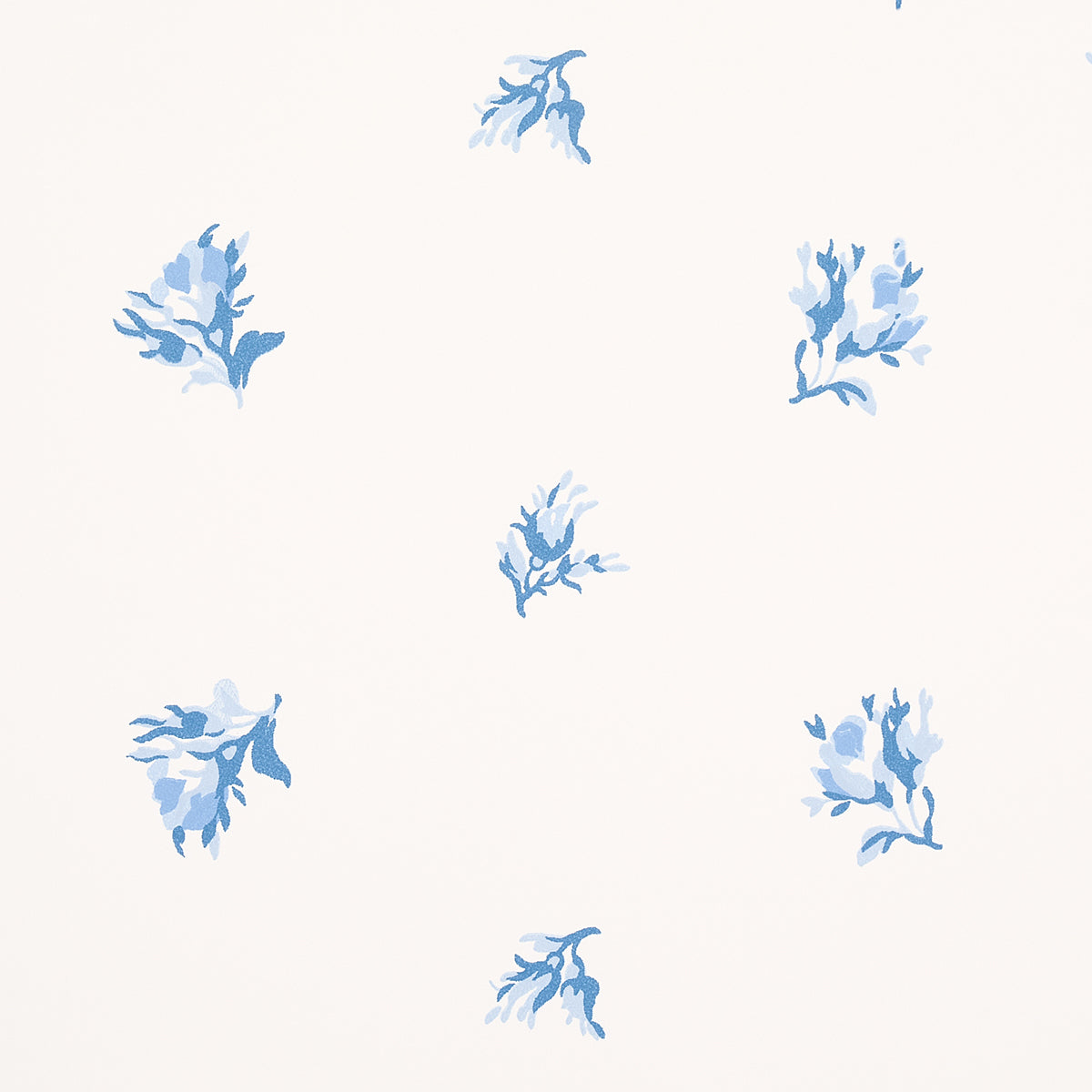 Schumacher Margie Floral Porcelain Wallpaper 5014740