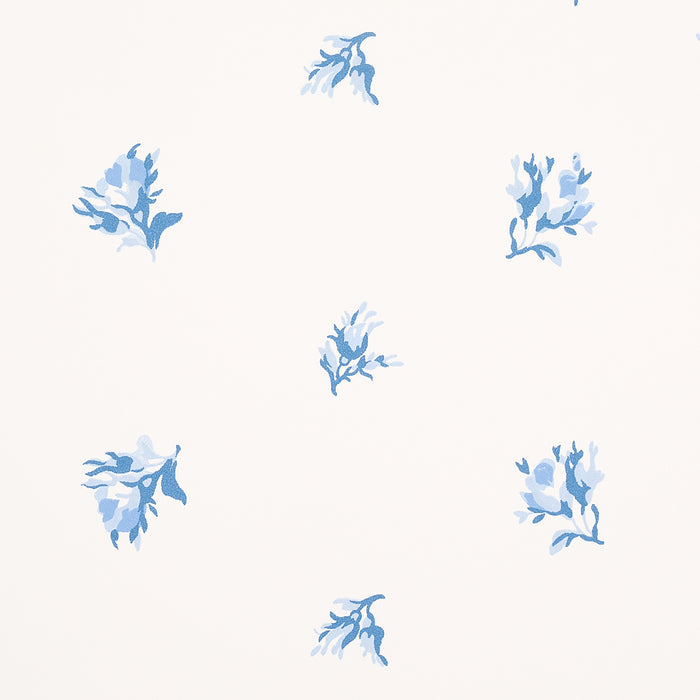 Schumacher Margie Floral Porcelain Wallpaper 5014740