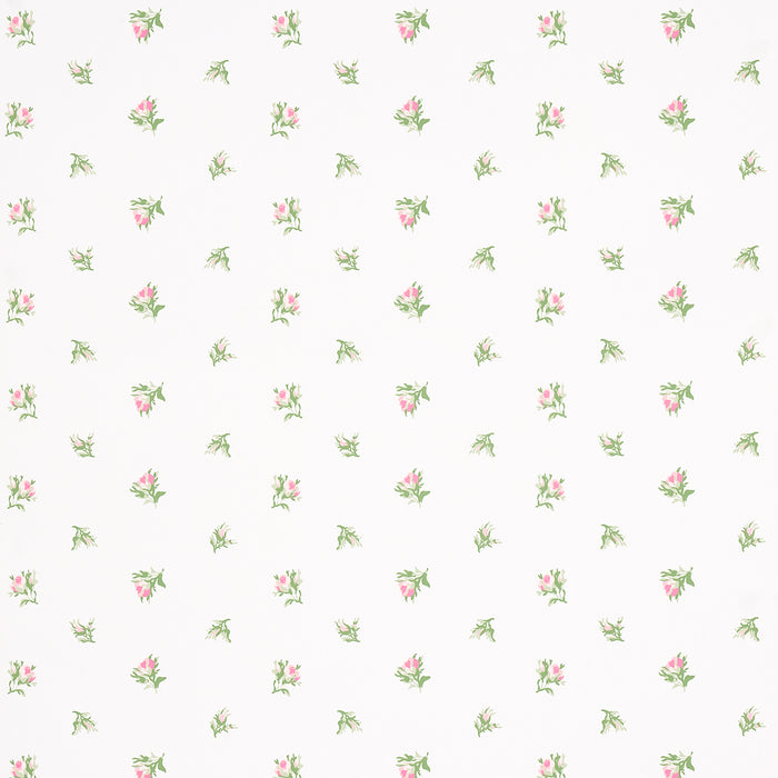 Schumacher Margie Floral Rose Wallpaper 5014742