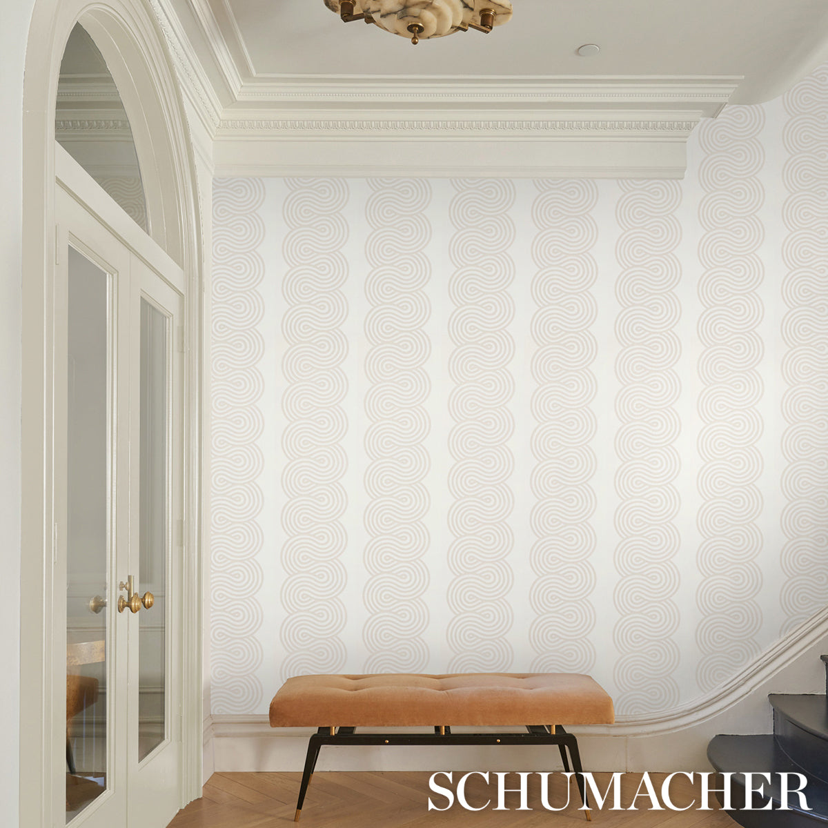 Schumacher Giraldi Pumice Wallpaper 5014790