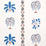 Schumacher Willard House Stencil Blue Wallpaper 5014840