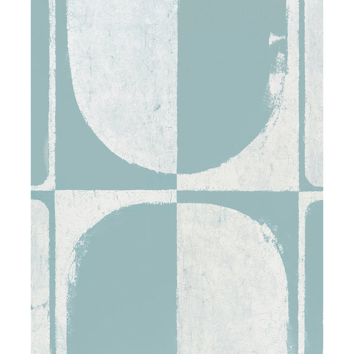 Schumacher The Cloisters Panel Set Soft Blue Wallpaper 5014902