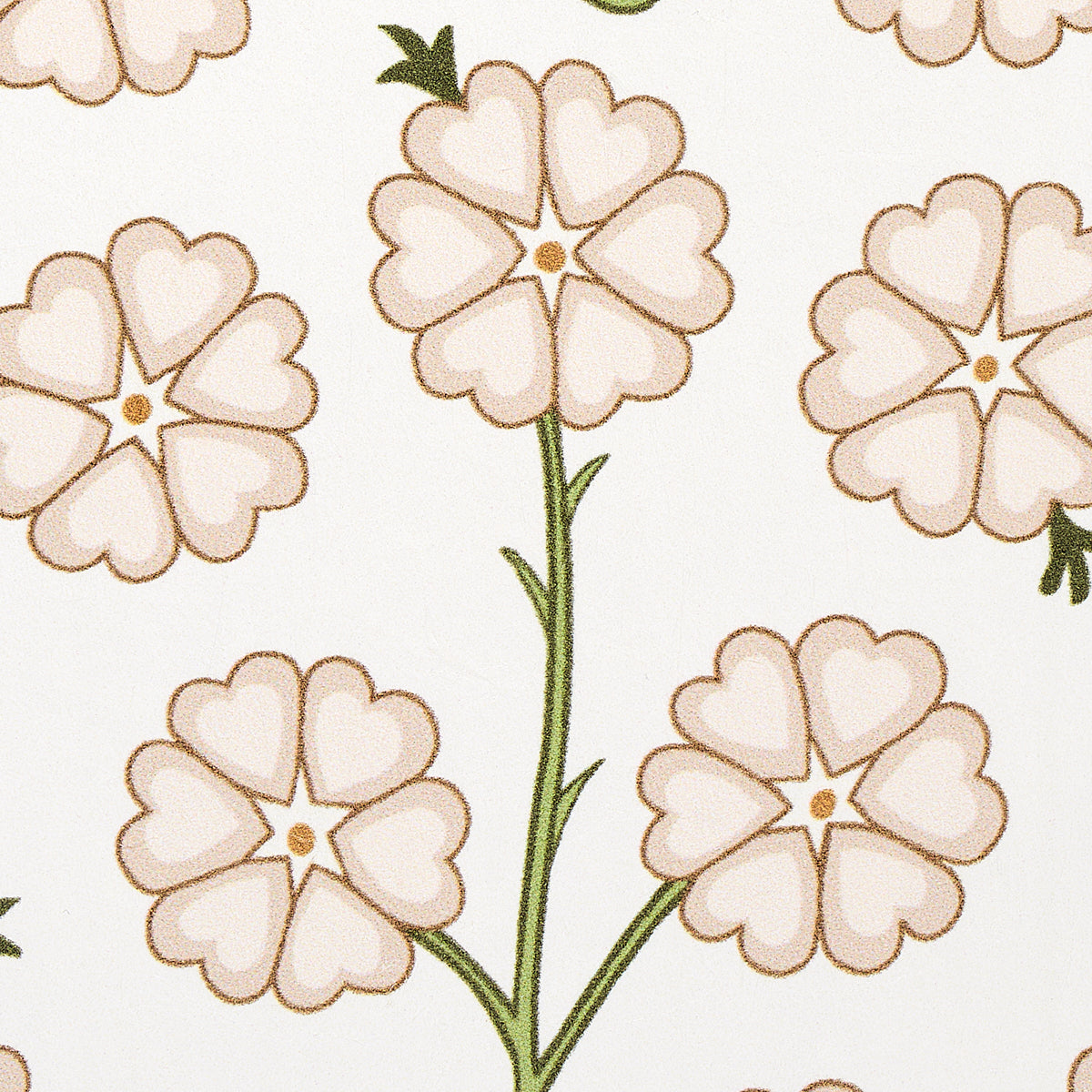 Schumacher Gardenia Flax Wallpaper 5014920