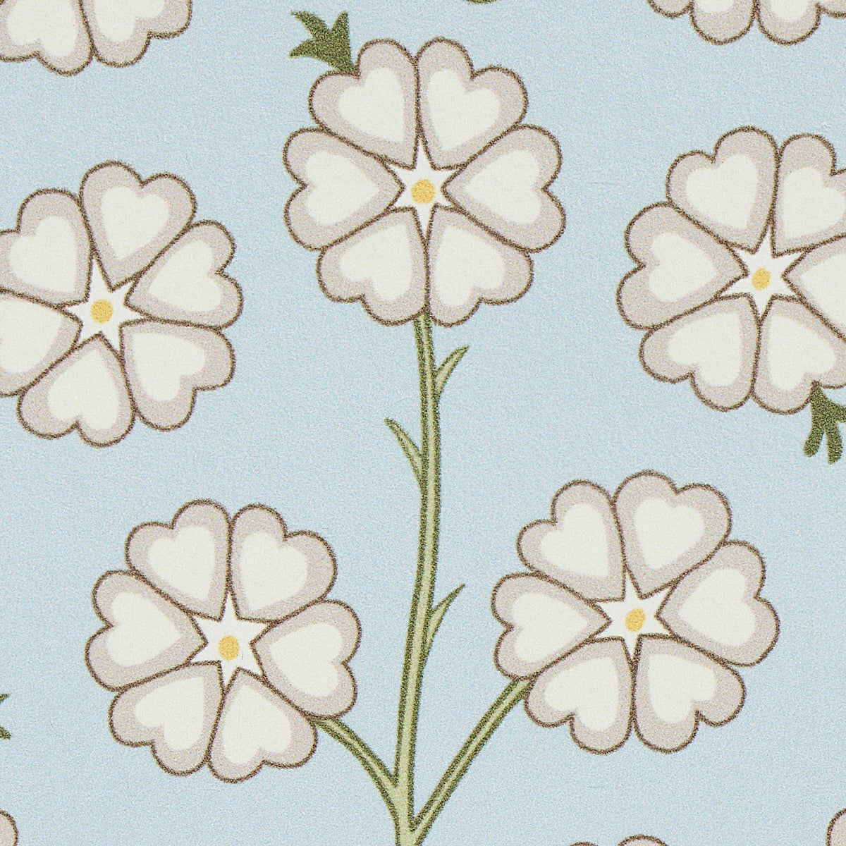 Schumacher Gardenia Egg Blue Wallpaper 5014921