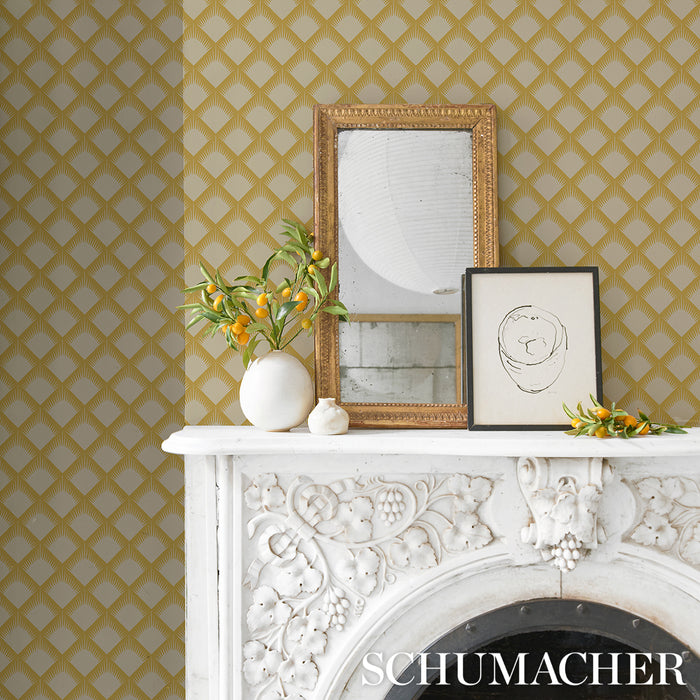 Schumacher Maize Mustard Wallpaper 5015042