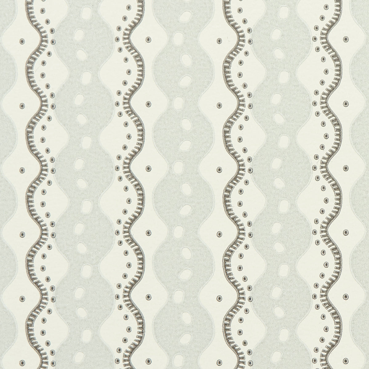 Schumacher Centipede Stripe Pumice Wallpaper 5015071