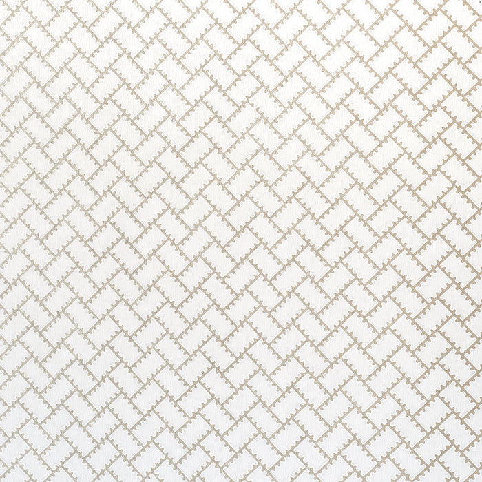 Schumacher Parterre Silver Wallpaper Sample 5015081