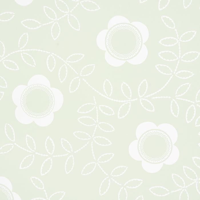 Schumacher Tudor Rose Pistachio Wallpaper 5015101