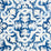 Schumacher Azulejos Azure Wallpaper 5015120