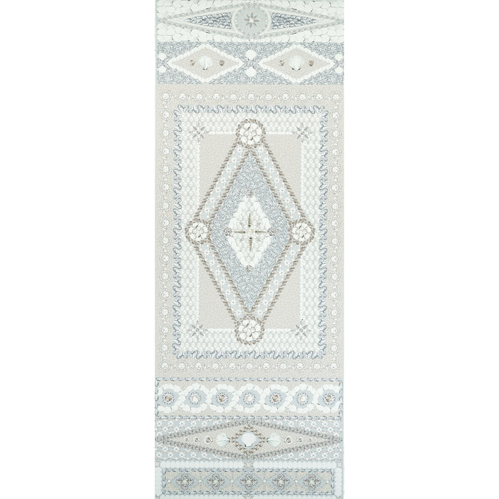 Schumacher Shell Grotto Panel B Seafoam Wallpaper 5015165