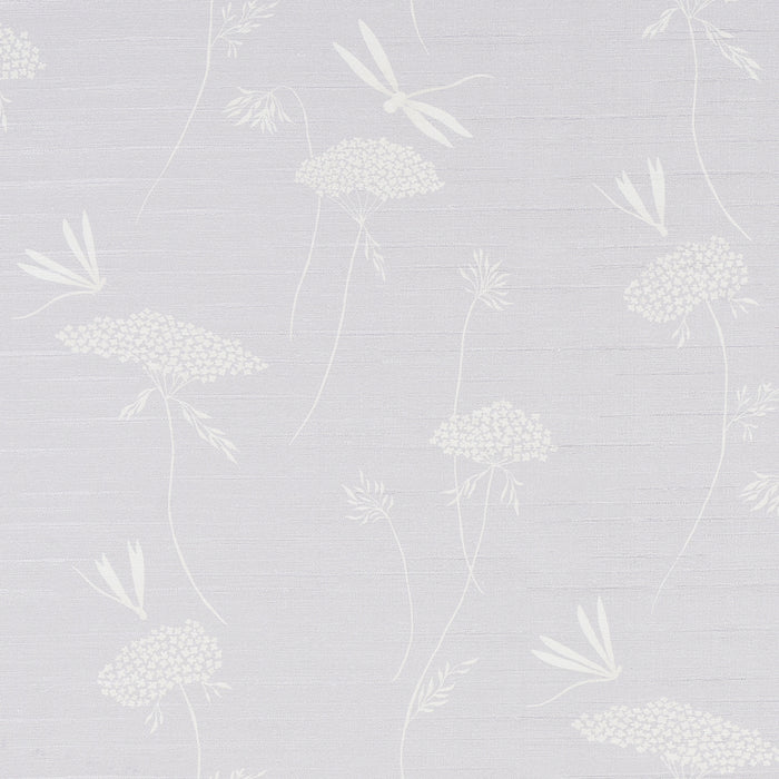 Schumacher La Libellule Silk Moonstone Wallpaper 5015190