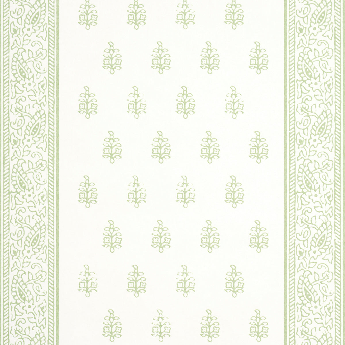 Schumacher Katsura Stripe Ii Leaf Wallpaper 5015231