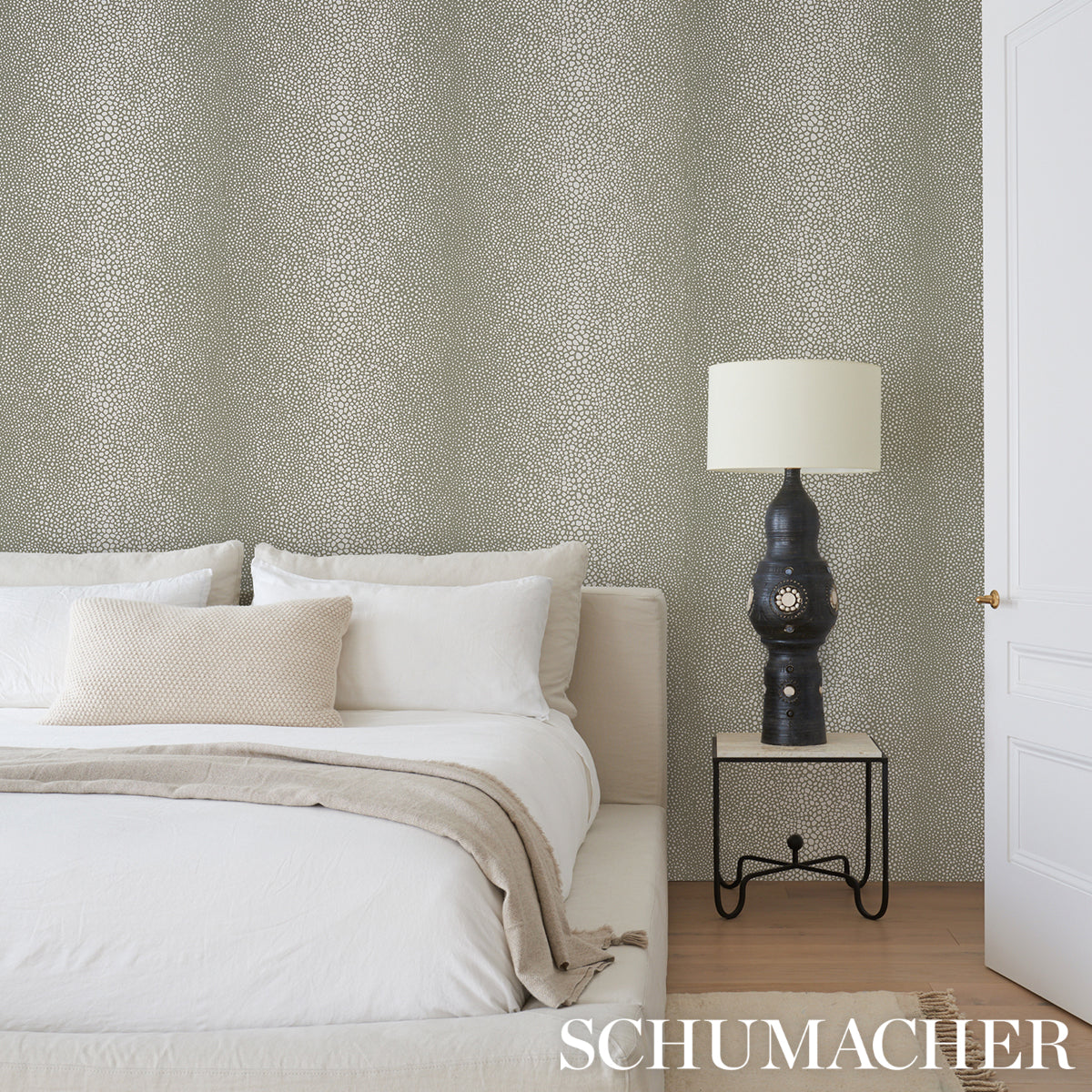 Schumacher Fickle Texture Kelp Wallpaper 5015310