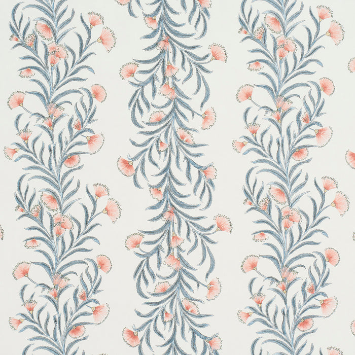 Schumacher Tasmanian Mimosa Pink & Grey Wallpaper 5015360