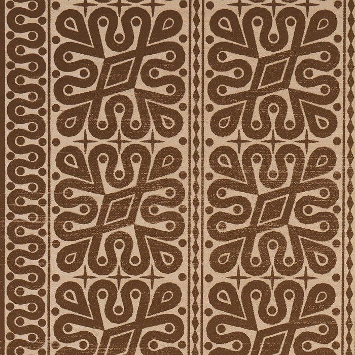 Schumacher Borneo Grasscloth Brown Wallpaper 5015410