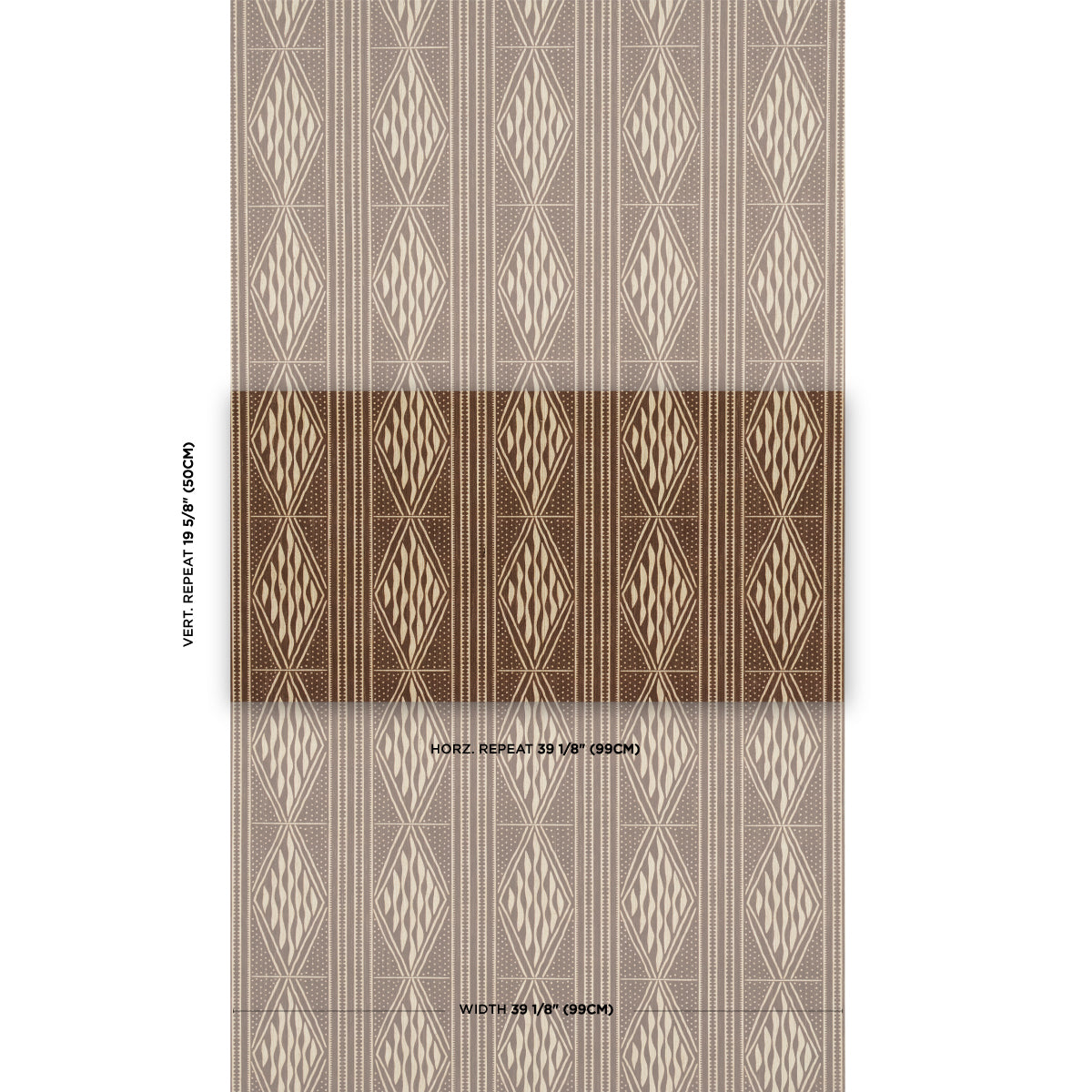 Schumacher Cassava Tobacco Wallpaper 5015420