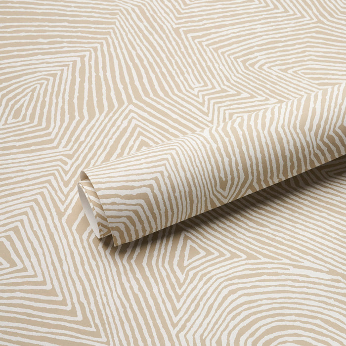 Schumacher Labyrinth Grand Dune Wallpaper 5015430