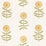 Schumacher Pretty Petals Soft Yellow Wallpaper 5015452