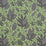 Schumacher Polka Dot Jungle Black & Green Wallpaper 5015460