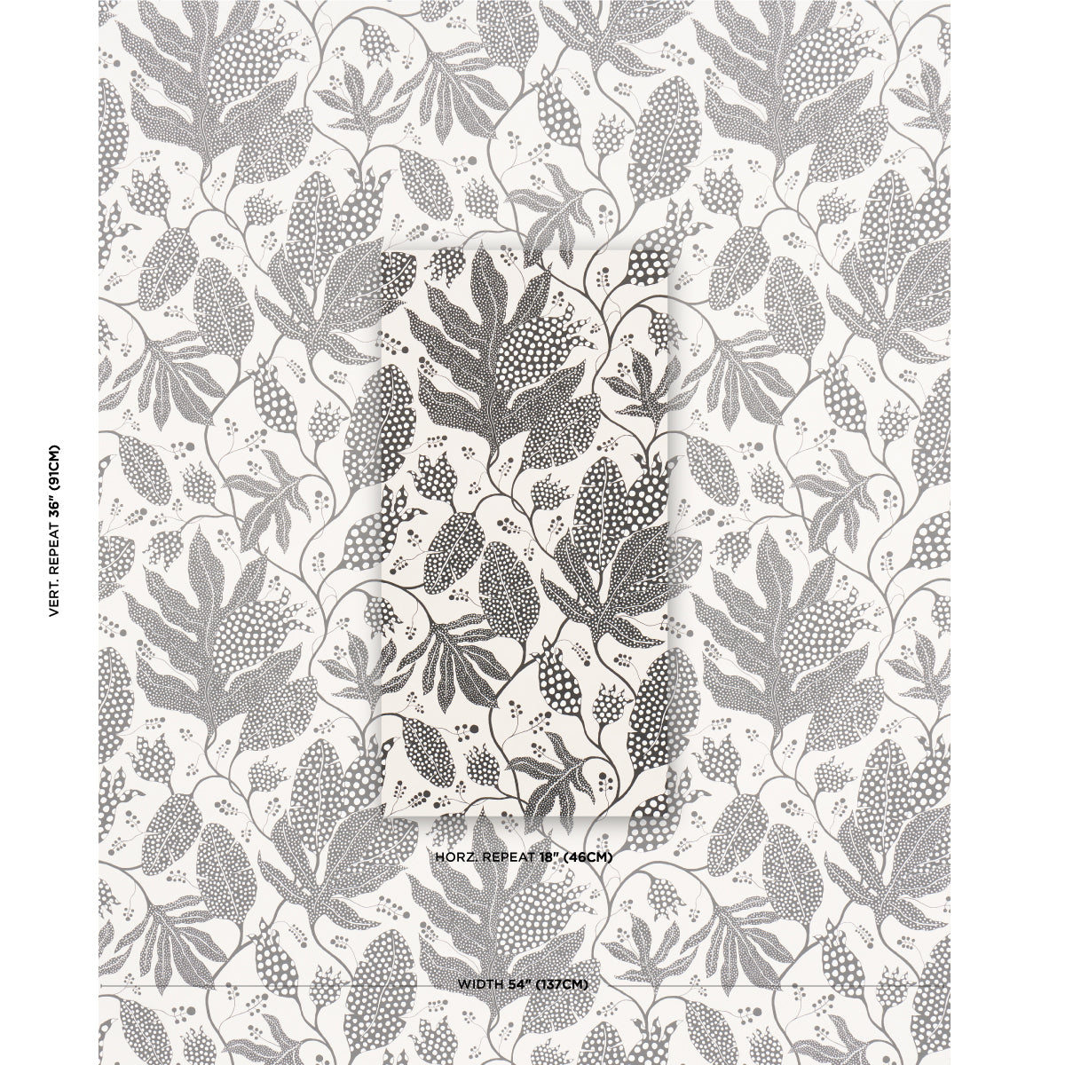 Schumacher Plastered Manuscript Birch Wallpaper 5015330