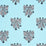 Schumacher Bow-Wow-Wow Aqua Wallpaper 5015470