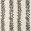 Schumacher Tendril Stripe Sisal Black & Cream Wallpaper 5015562