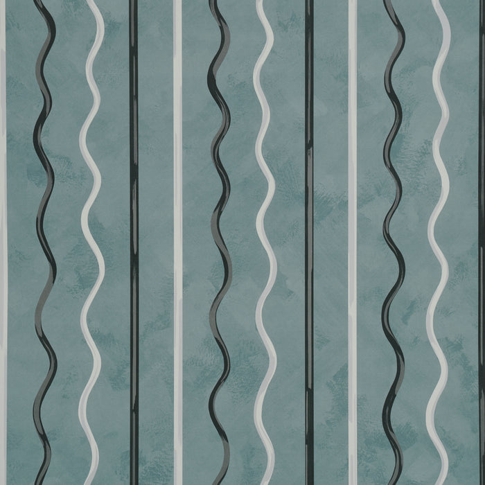 Schumacher Affogato Blue Gray Wallpaper 5015570