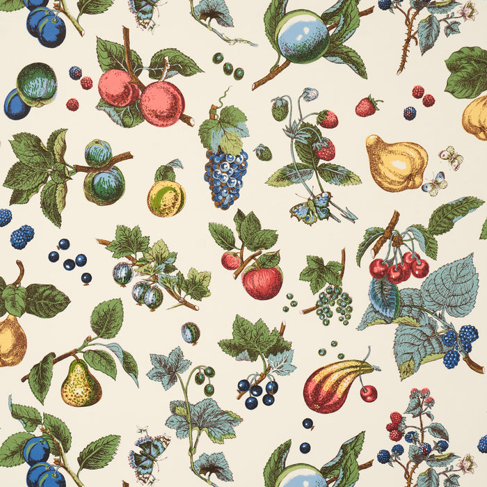 Schumacher Berry Grove Ivory Wallpaper 5015652