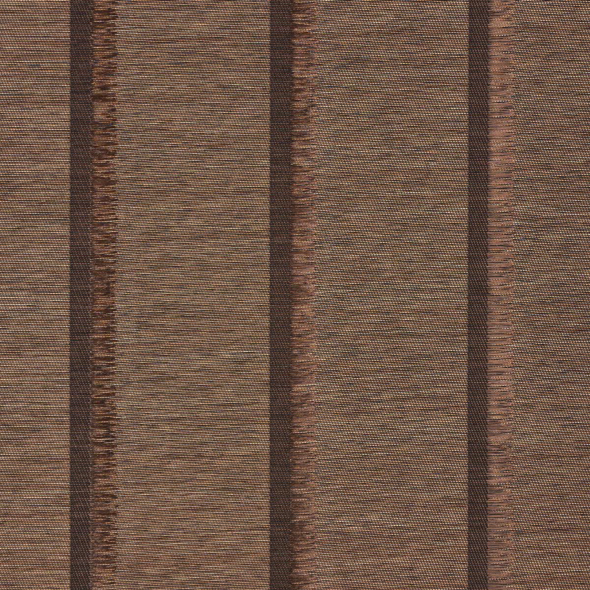 Schumacher Axel Fringe Wallcovering Brown/Copper Wallpaper 5015711