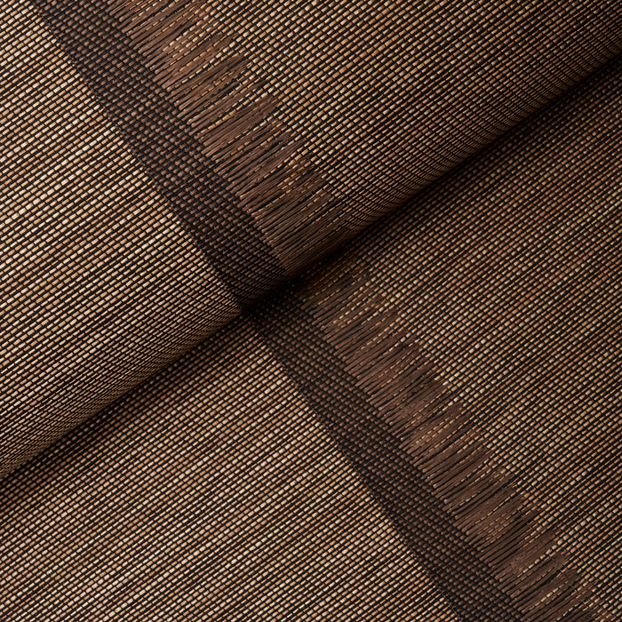 Schumacher Axel Fringe Wallcovering Brown/Copper Wallpaper 5015711