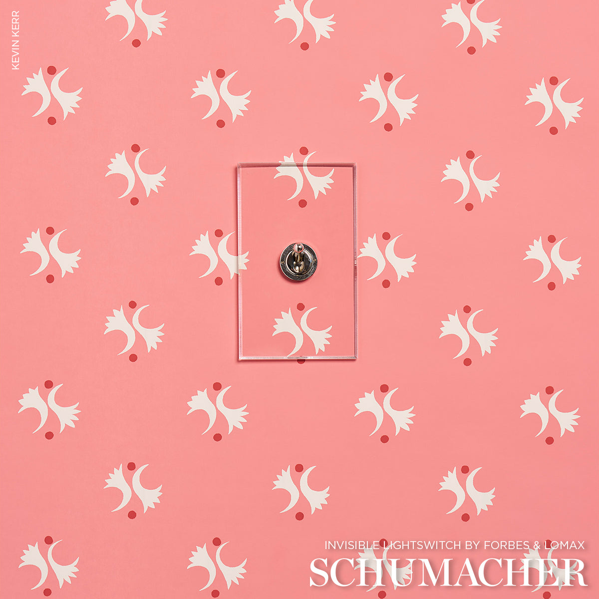 Schumacher Lavigne Rouge Wallpaper 5015730