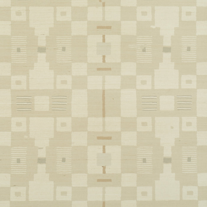 Schumacher Periscope Sisal Neutral Wallpaper 5015770