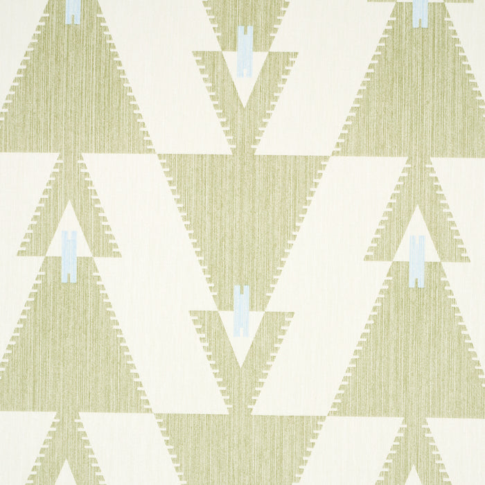 Schumacher Kalido Pistachio Wallpaper Sample 5015790