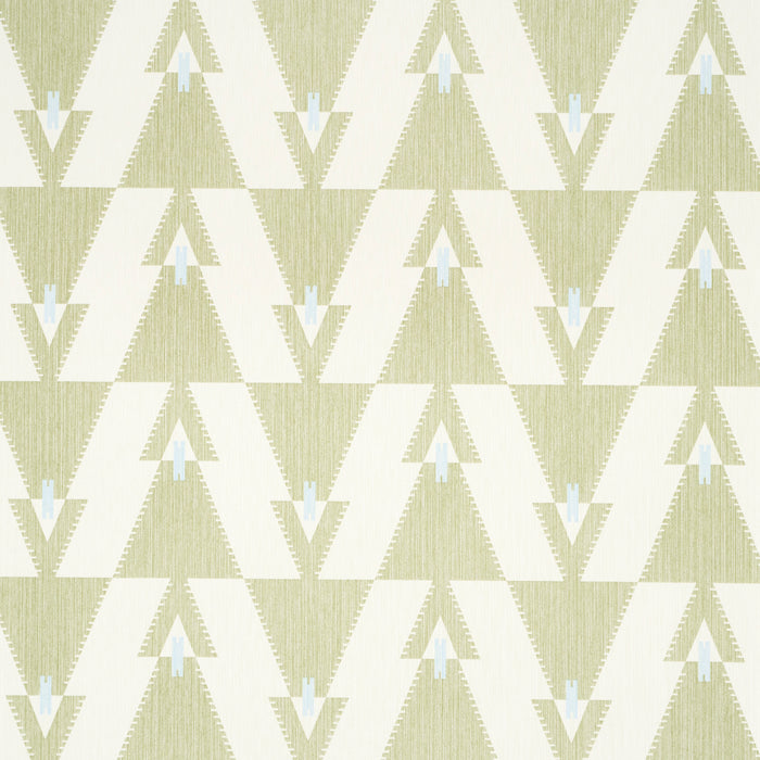 Schumacher Kalido Pistachio Wallpaper 5015790