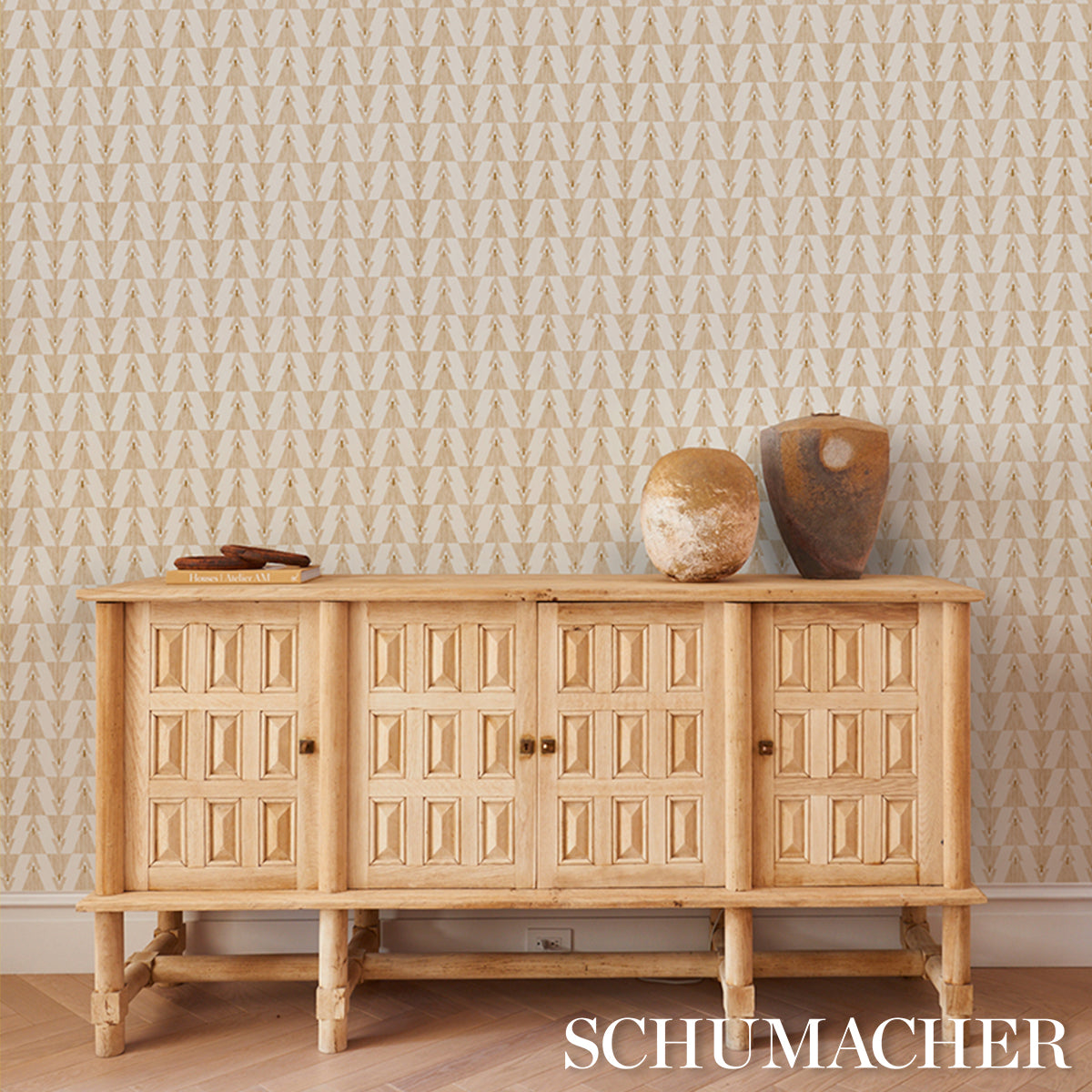 Schumacher Kalido Oat Wallpaper 5015791