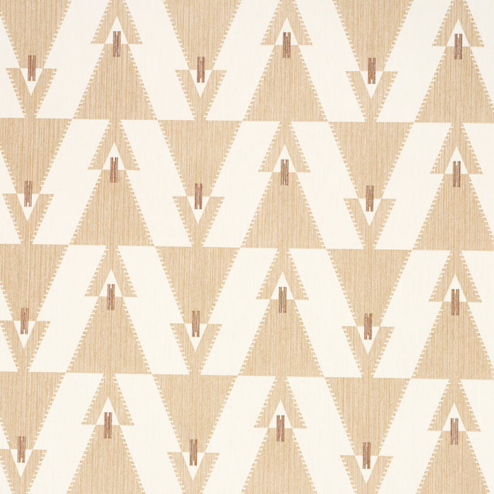 Schumacher Kalido Oat Wallpaper Sample 5015791