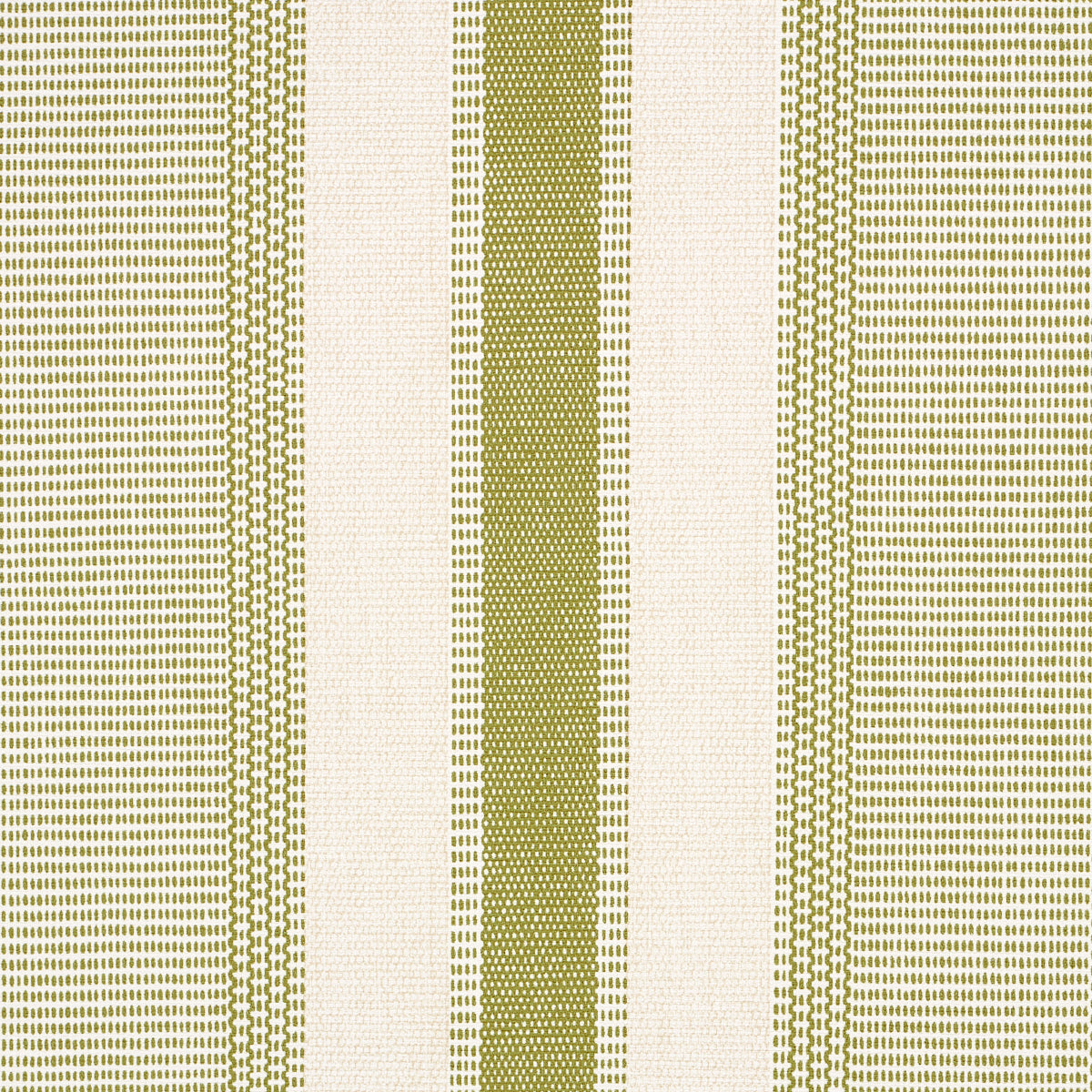 Schumacher Ipala Stripe Vinyl Fern Wallpaper 5015802