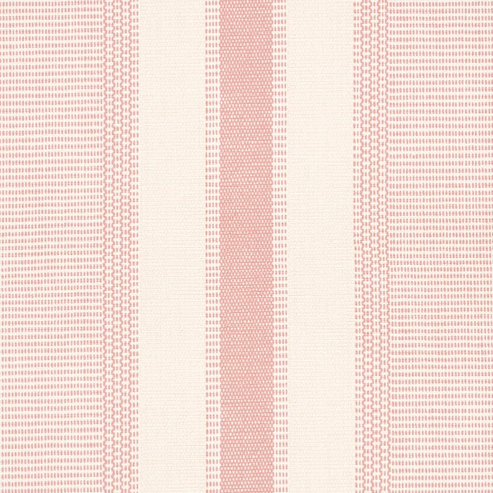 Schumacher Ipala Stripe Vinyl Blush Wallpaper 5015803